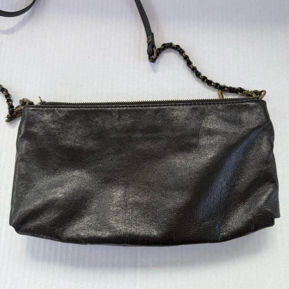 Elliott Lucca Black Leather Crossbody Bag - Picture 3 of 14